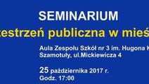 Przestrzeń publiczna w mieście...