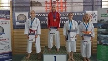 Karolina na podium