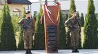 Uroczystość odsłonięcia monumentu generała Stanisława Maczka w Szamotułach