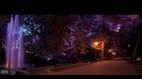 Iluminacja świetlna w Parku Zamkowym w Szamotułach - LATO