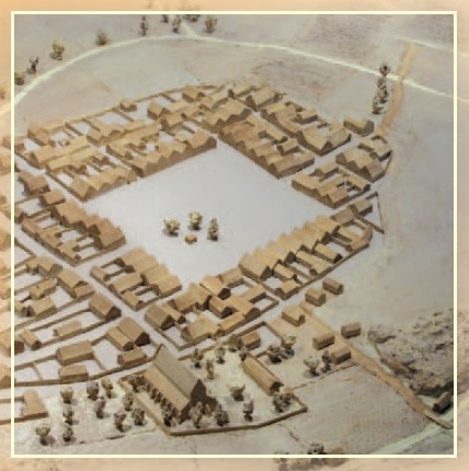 A model of the first Szamotuły in the Halszka Tower (fot. Libro)