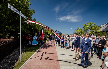 Official opening of Gross-Gerau Street (fot. T. Kotus)