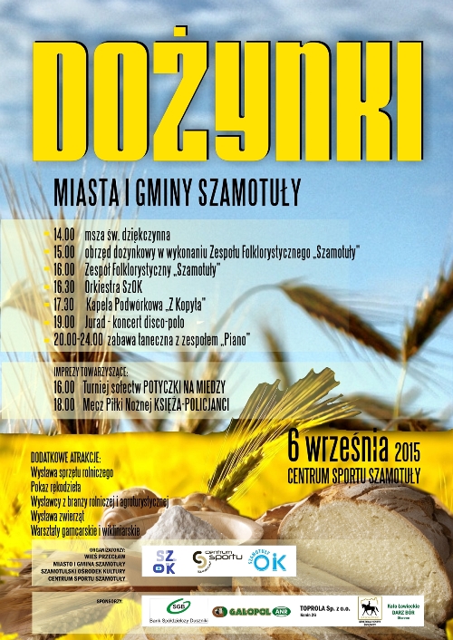 Dozynki plakat